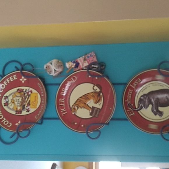 π SIROP DE CITRON or APRICOT PLATE Rosanna Retired 8β POP ART FUNKY DECOR - Picture 6 of 16